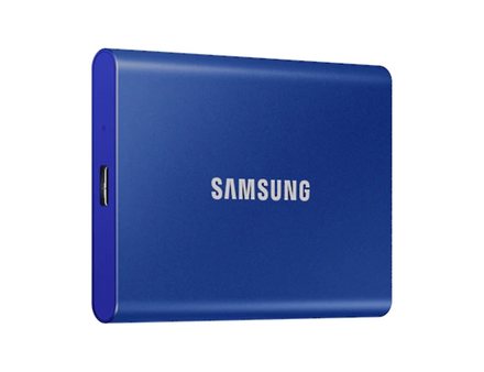 Externí pevný SSD disk Samsung SSD 2TB externí, modrý (MU-PC2T0H/WW)