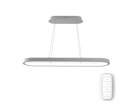 Lustr Immax (07077L) NEO HIPODROMO 07077L Smart LED závěsné svítidlo 120*30cm, 42W + dálkový ovladač