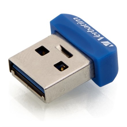 USB Flash disk Verbatim Store &apos;n&apos; Stay Nano 16GB USB 3.0 - modrý