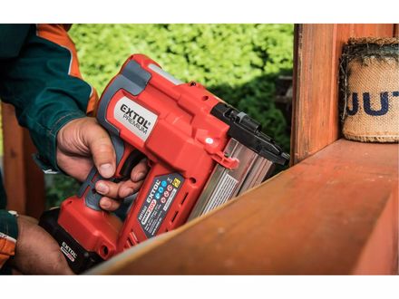 Aku hřebíkovačka/sponkovačka Extol Premium 8891861 SHARE20V, 20V Li-ion, bez baterie a nabíječky (1)