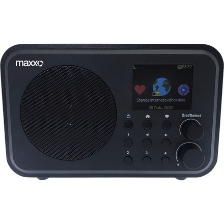 Internetové rádio Maxxo DT02