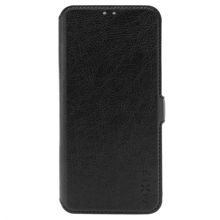 Pouzdro na mobil flipové Fixed Topic na Motorola E6 Plus - černé