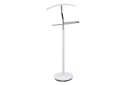 Němý sluha Autronic Němý sluha chrom / bílá (84186 WT)