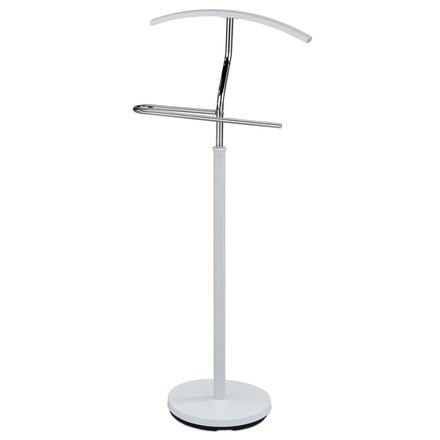 Němý sluha Autronic Němý sluha chrom / bílá (84186 WT) (3)