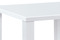 Moderní jídelní stůl Autronic Jídelní stůl 80x80x76 cm, vysoký lesk bílý (AT-3005 WT) (2xKarton) (1)