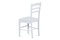 Dřevěná jídelní židle Autronic Jídelní židle celodřevěná, bílá (AUC-004 WT) (1)