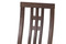 Dřevěná jídelní židle Autronic Jídelní židle, masiv buk, barva ořech, látkový krémový potah (BC-2482 WAL) (2)