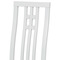 Dřevěná jídelní židle Autronic Jídelní židle, masiv buk, barva bílá, látkový béžový potah (BC-2482 WT) (3)