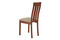 Dřevěná jídelní židle Autronic Jídelní židle, masiv buk, barva třešeň, látkový béžový potah (BC-2602 TR3) (3)