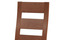 Dřevěná jídelní židle Autronic Jídelní židle, masiv buk, barva třešeň, látkový béžový potah (BC-2603 TR3) (2)