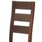 Dřevěná jídelní židle Autronic Jídelní židle masiv buk, barva ořech, látkový béžový potah (BC-2603 WAL) (3)