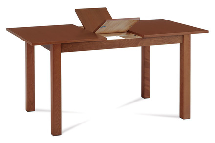 Dřevěný jídelní stůl Autronic Jídelní stůl rozkládací 120+30x80x75 cm, barva třešeň (BT-6930 TR3)
