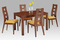 Dřevěný jídelní stůl Autronic Jídelní stůl rozkládací 120+30x80x75 cm, barva třešeň (BT-6930 TR3) (8)
