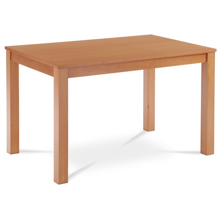 Dřevěný jídelní stůl Autronic Jídelní stůl 120x75 cm, barva buk (BT-6957 BUK3)