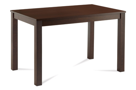 Dřevěný jídelní stůl Autronic Jídelní stůl 120x75 cm, barva ořech (BT-6957 WAL)