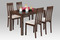Dřevěný jídelní stůl Autronic Jídelní stůl 120x75 cm, barva ořech (BT-6957 WAL) (2)