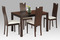 Dřevěný jídelní stůl Autronic Jídelní stůl 120x75 cm, barva ořech (BT-6957 WAL) (3)