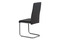 Moderní jídelní židle Autronic Jídelní židle, šedá látka, kov matný antracit (DCL-400 GREY2) (1)