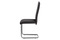 Moderní jídelní židle Autronic Jídelní židle, šedá látka, kov matný antracit (DCL-400 GREY2) (2)