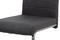 Moderní jídelní židle Autronic Jídelní židle, šedá látka, kov matný antracit (DCL-400 GREY2) (5)