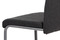 Moderní jídelní židle Autronic Jídelní židle, šedá látka, kov matný antracit (DCL-400 GREY2) (6)