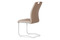 Moderní jídelní židle Autronic Jídelní židle chrom / koženka coffee + cappucino boky (DCL-406 COF) (1)