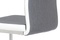 Moderní jídelní židle Autronic Jídelní židle chrom / šedá látka + bílá koženka (DCL-410 GREY2) (6)