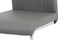 Moderní jídelní židle Autronic Jídelní židle šedá koženka / chrom (DCL-411 GREY) (4)