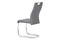 Moderní jídelní židle Autronic Jídelní židle koženka šedá / chrom (DCL-418 GREY) (3)