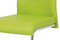 Moderní jídelní židle Autronic Jídelní židle koženka zelená / chrom (DCL-418 LIM) (2)