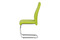 Moderní jídelní židle Autronic Jídelní židle koženka zelená / chrom (DCL-418 LIM) (4)