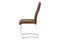 Moderní jídelní židle Autronic Jídelní židle, látka &quot;COWBOY&quot; hnědá, chrom (DCH-451 BR3) (11)