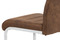 Moderní jídelní židle Autronic Jídelní židle, látka &quot;COWBOY&quot; hnědá, chrom (DCH-451 BR3) (7)