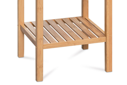 Regál Autronic Regál, 5 polic, lakovaný bambus (DR-011-3) (2)