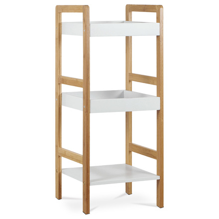 Regál Autronic Regál 3 police, lakovaný bambus a MDF (DR-013-3)