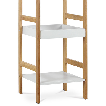 Regál Autronic Regál 3 police, lakovaný bambus a MDF (DR-013-3) (2)