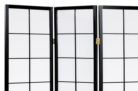 Paraván Autronic Paraván 4dílný, černá (EF-806 BK) (1)