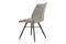 Moderní jídelní židle Autronic Jídelní židle, lanýžová látka vintage, kov černý mat (HC-444 LAN3) (1)