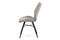 Moderní jídelní židle Autronic Jídelní židle, lanýžová látka vintage, kov černý mat (HC-444 LAN3) (2)