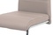 Moderní jídelní židle Autronic Jídelní židle, béžová ekokůže, bílé prošití, kov chrom (HC-481 LAN) (4)