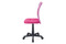Kancelářská židle Autronic Kancelářská židle, růžová mesh, plastový kříž, síťovina motiv (KA-2325 PINK) (1)