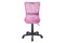 Kancelářská židle Autronic Kancelářská židle, růžová mesh, plastový kříž, síťovina motiv (KA-2325 PINK) (2)