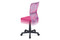 Kancelářská židle Autronic Kancelářská židle, růžová mesh, plastový kříž, síťovina motiv (KA-2325 PINK) (4)