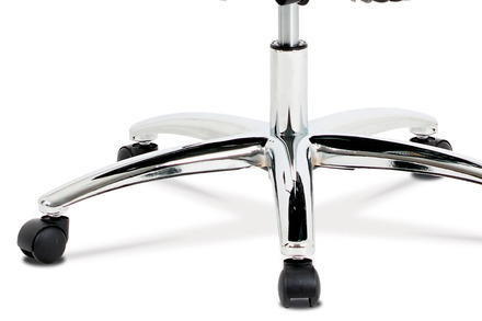 Kancelářská židle Autronic Kancelářská židle, synchronní mech., černá MESH, kovový kříž (KA-A185 BK) (12)