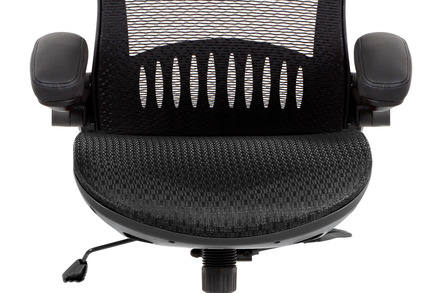 Kancelářská židle Autronic Kancelářská židle, synchronní mech., černá MESH, kovový kříž (KA-A185 BK) (13)