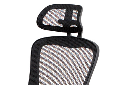 Kancelářská židle Autronic Kancelářská židle, synchronní mech., černá MESH, kovový kříž (KA-A185 BK) (6)