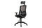 Kancelářská židle Autronic Kancelářská židle, synchronní mech., černá MESH, plast. kříž (KA-A186 BK) (1)