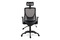 Kancelářská židle Autronic Kancelářská židle, synchronní mech., černá MESH, plast. kříž (KA-A186 BK) (4)