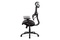 Kancelářská židle Autronic Kancelářská židle, synchronní mech., černá MESH, kovový kříž (KA-A188 BK) (3)