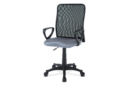 Kancelářská židle Autronic Kancelářská židle, látka MESH šedá / černá, plyn.píst (KA-B047 GREY)